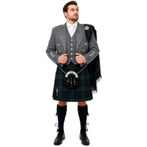 grey prince charlie jacket