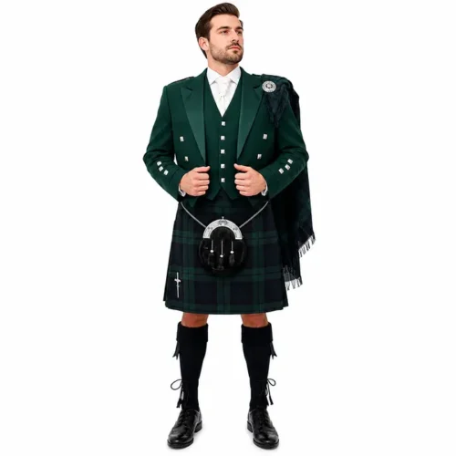 green prince charlie jacket