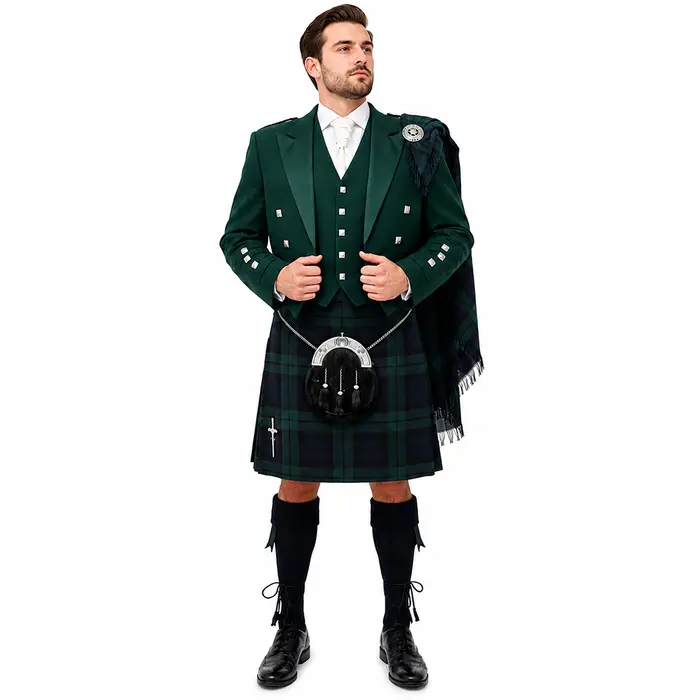 green prince charlie jacket