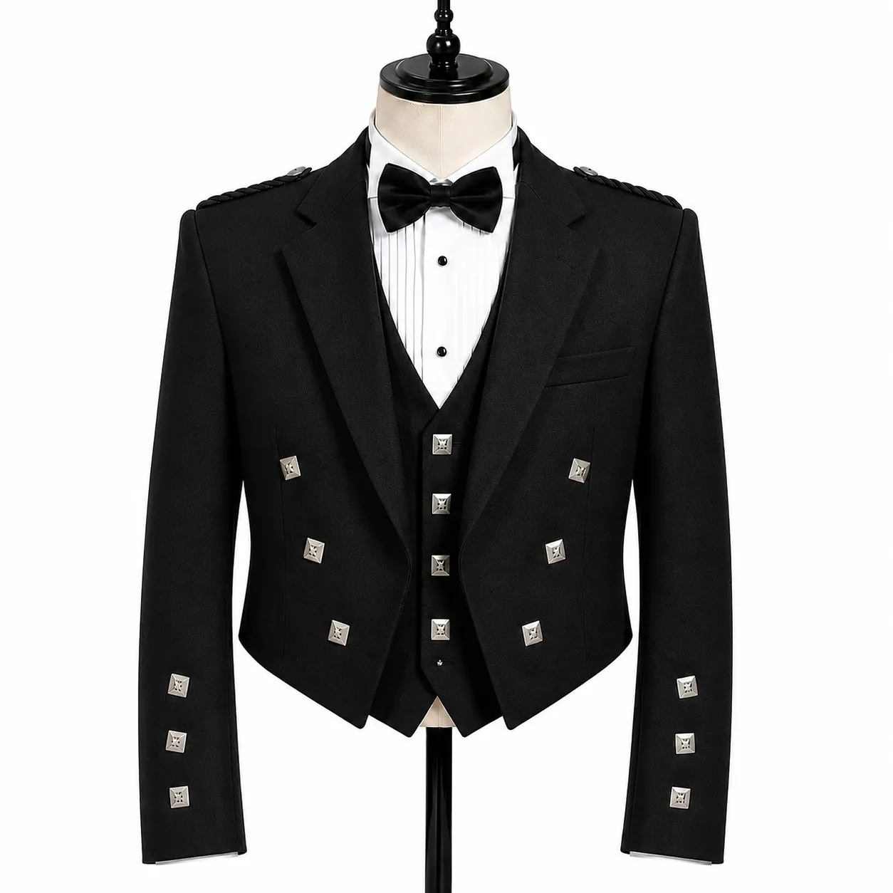prince charlie black jackt