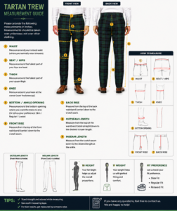 trew measurement guide