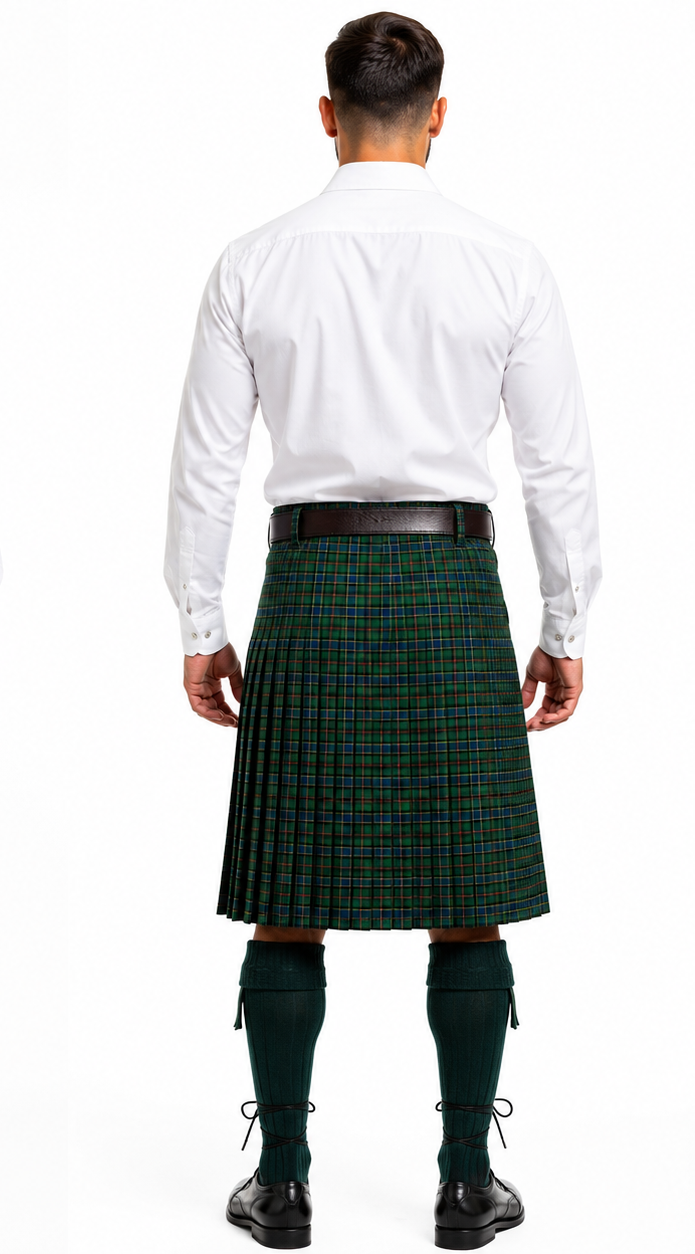Clan Ogilvie Rare Ancient Tartan Kilt - Image 2