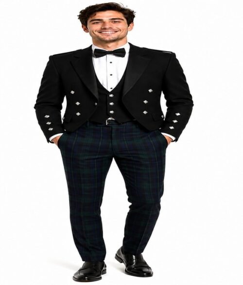 Tartan Trew Outfit With Argyle Jacket