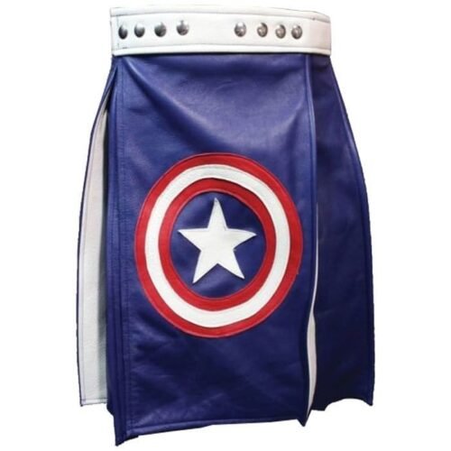 Captain America Leather Kilt