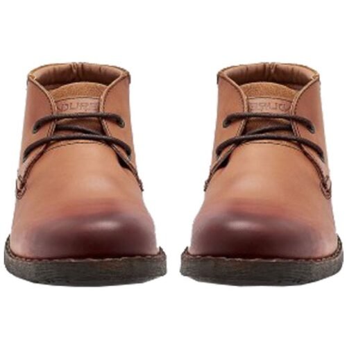Brown Leather Ghillie Shoes