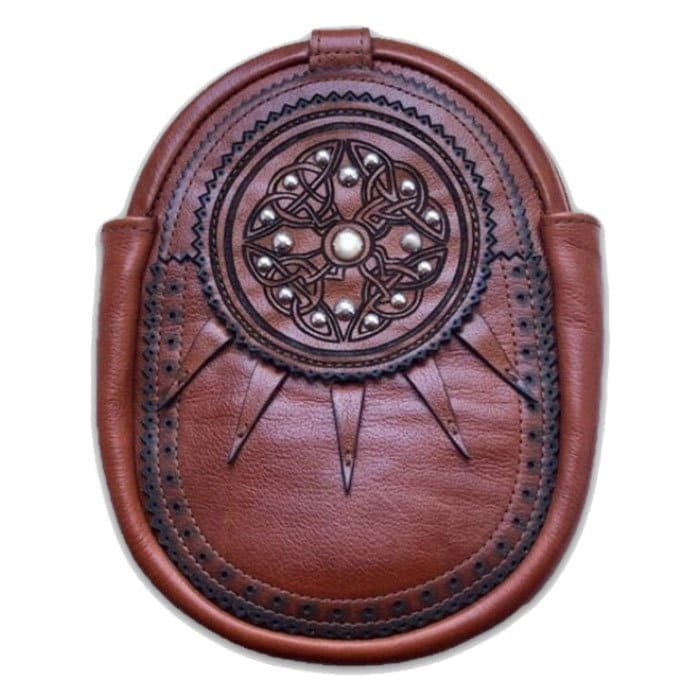Brown Leather Traditional Hunting Sporran
