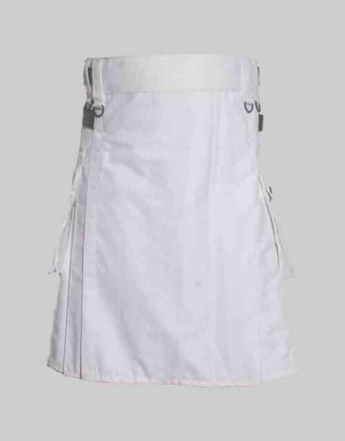 Classic White Utility Kilt