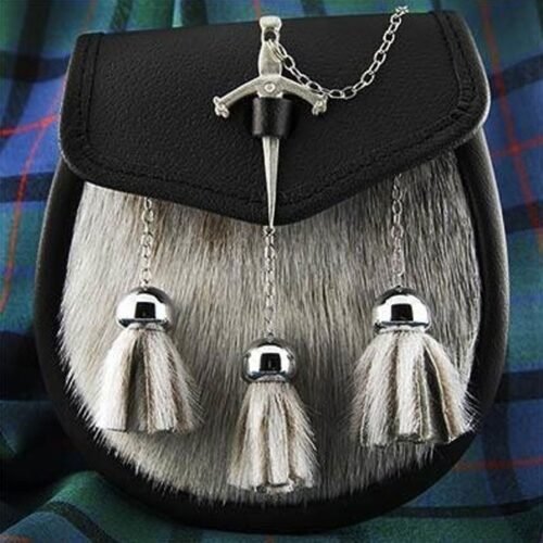 semi closure kilt pin with sporran
