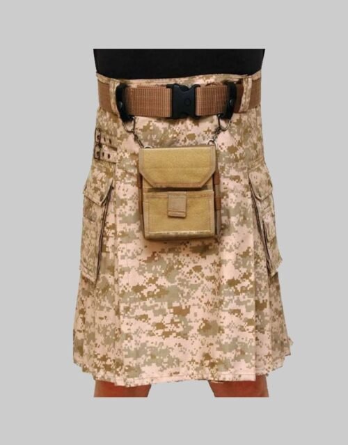 Digital Utility Kilt with Pockets