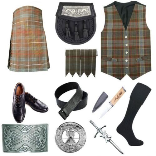 Fraser Weathered Tartan Kilt  Deal