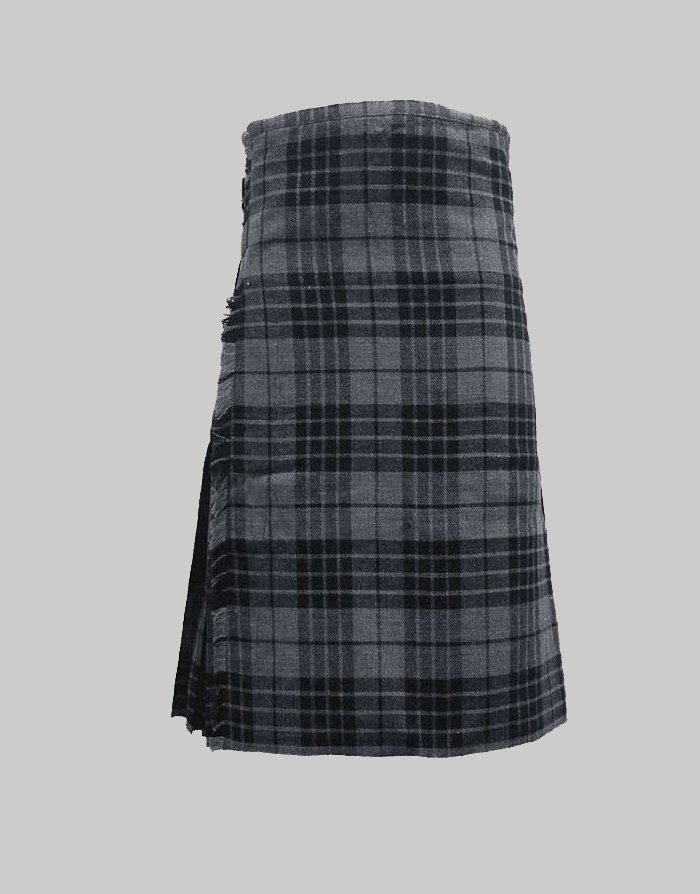 Grey Hamilton Tartan Kilt