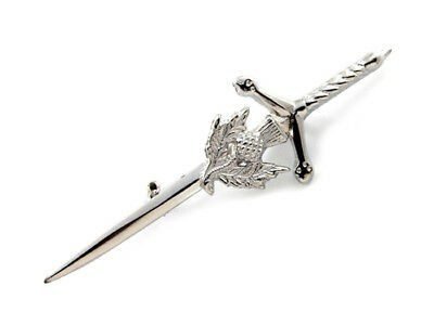 Celtic Claymore Silver Kilt Pin