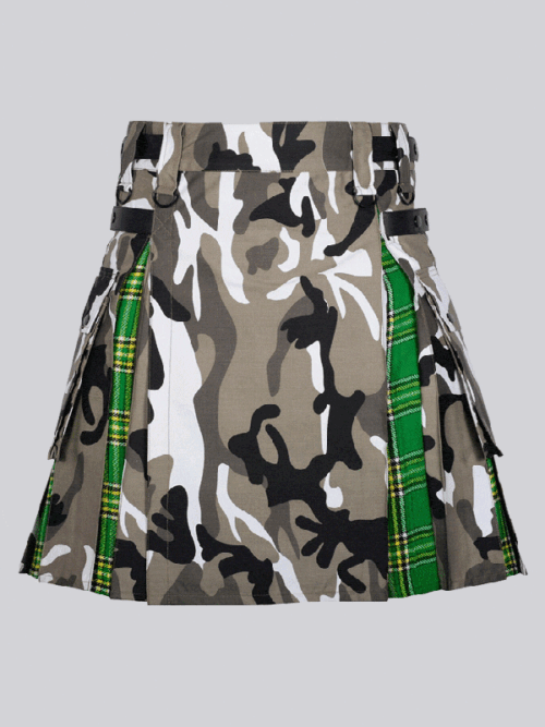 Irish Tartan Hybrid Utility Kilt