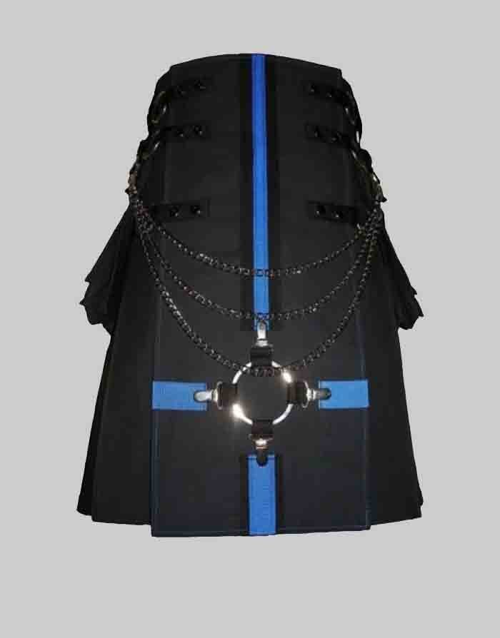 Fashion Gothic Utility Kilt