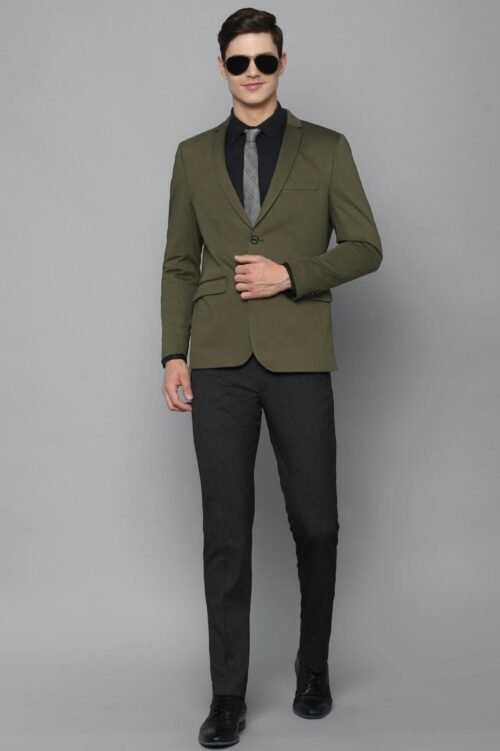 Olive Green Men's premium blazer