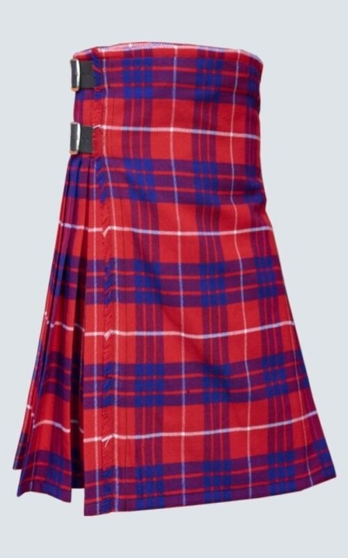 Red Hamilton Tartan Kilt