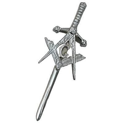 Highland Scottish Masonic Crest Kilt Pin