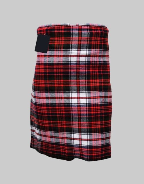 Scottish Red Black And White Tartan Kilt