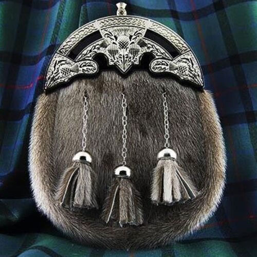 Seal Skin Formal Dress Thistle Sporran