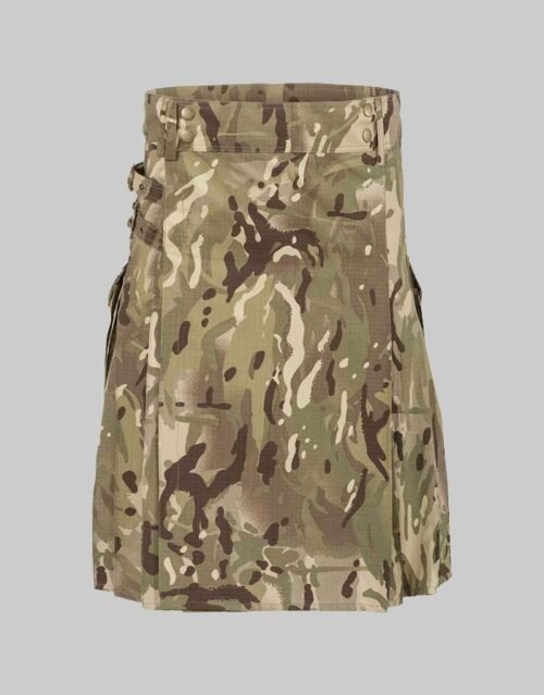 Tactical Multicam Utility Kilt for Men Detailâ€™s