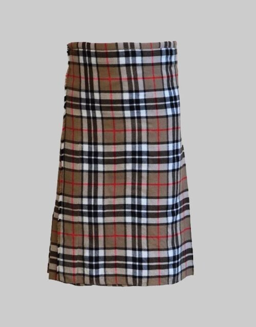 Thompson Camel Tartan Kilt